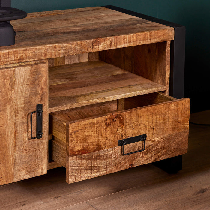 Tv meubel Boaz 110 cm | Een deur en open vak-TV-meubels-Starfurn