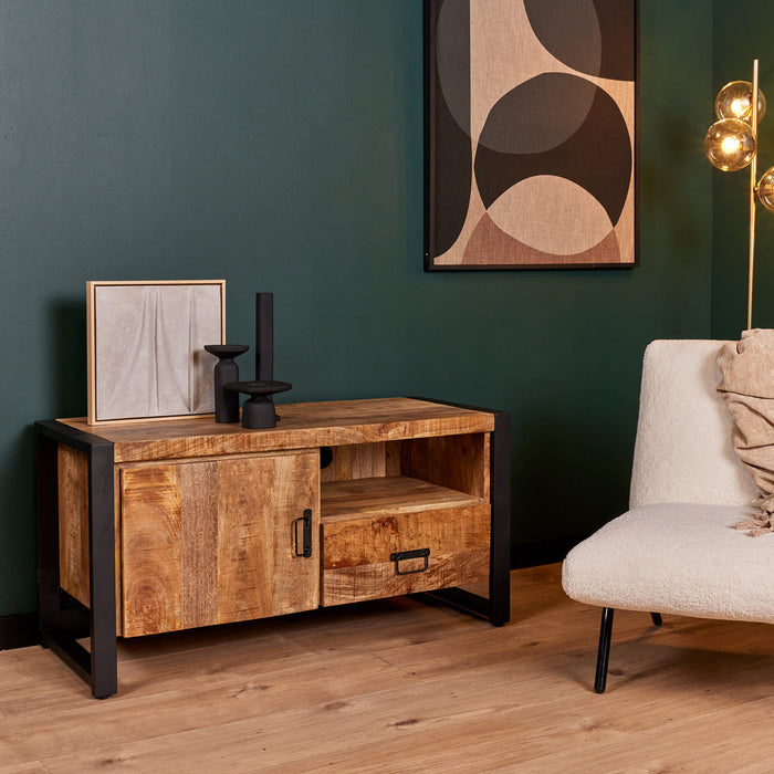 Tv meubel Boaz 110 cm | Een deur en open vak-TV-meubels-Starfurn