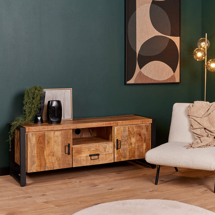 Tv meubel Boaz 150 cm | Twee deuren en een lade-TV-meubels-Starfurn