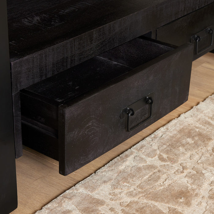 Tv meubel Boaz Black | 100 cm-TV-meubels-Starfurn