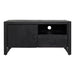 Tv meubel Boaz Black 110 cm | Een deur en open vak-TV-meubels-Starfurn