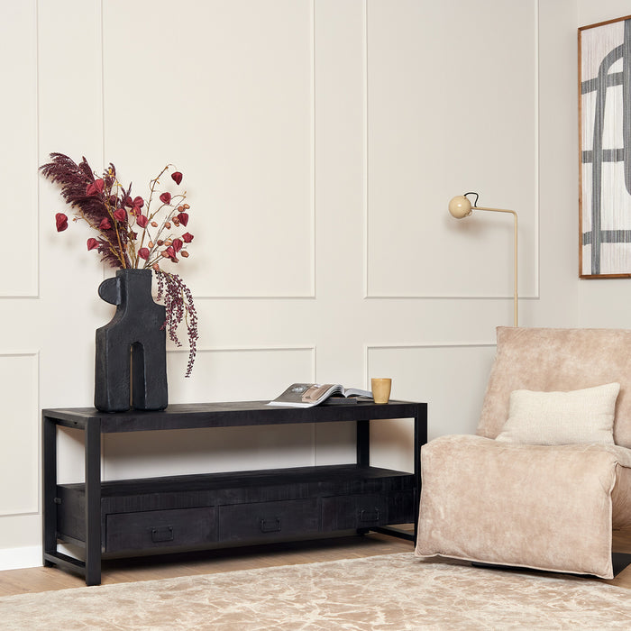 Tv meubel Boaz Black | 150 cm-TV-meubels-Starfurn