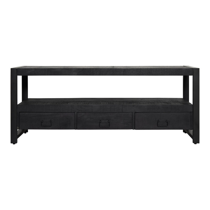 Tv meubel Boaz Zwart - 150 cm-TV-meubels-Starfurn