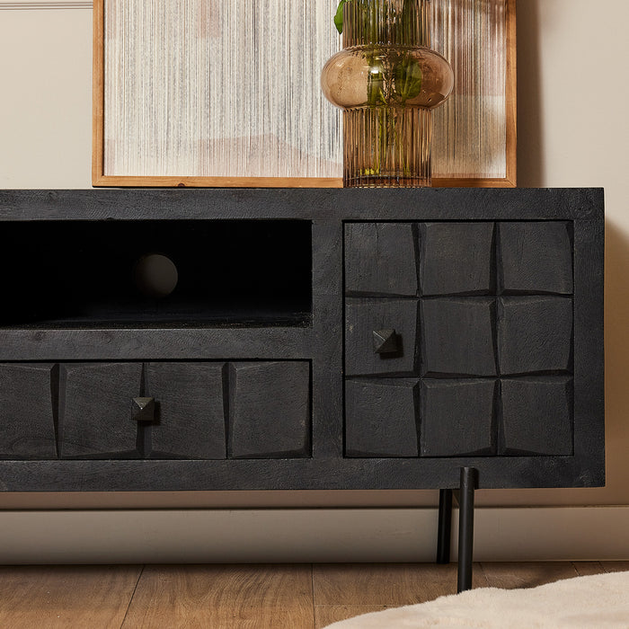 Tv meubel Brandy Black | 120 cm-TV-meubels-Starfurn