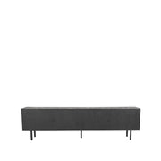 Tv-meubel Cotia Zwart Mangohout - 220x40x60 cm-TV-meubels-LABEL51