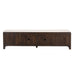 Tv meubel Dallas Bruin Mangohout 210 cm-TV-meubels-Creating Home