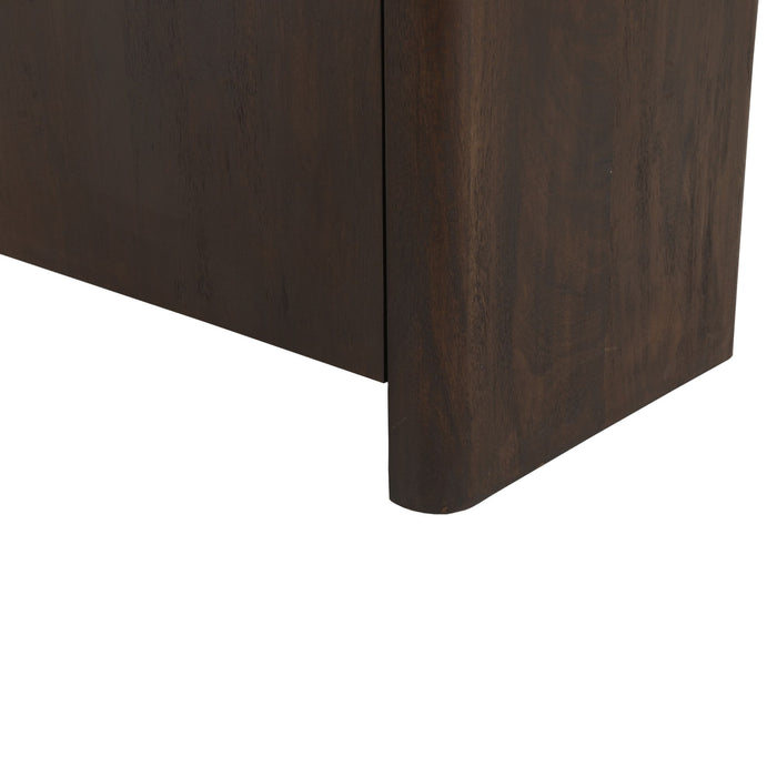 Tv meubel Dallas Bruin Mangohout 210 cm-TV-meubels-Creating Home
