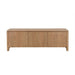 Tv meubel Dallas Naturel Mangohout 165 cm-TV-meubels-Creating Home