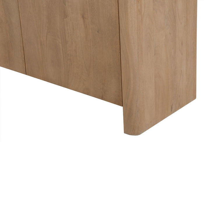 Tv meubel Dallas Naturel Mangohout 165 cm-TV-meubels-Creating Home