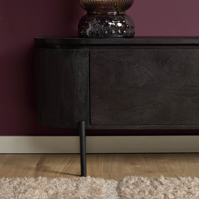 Tv  meubel Excellent Black | 160 cm