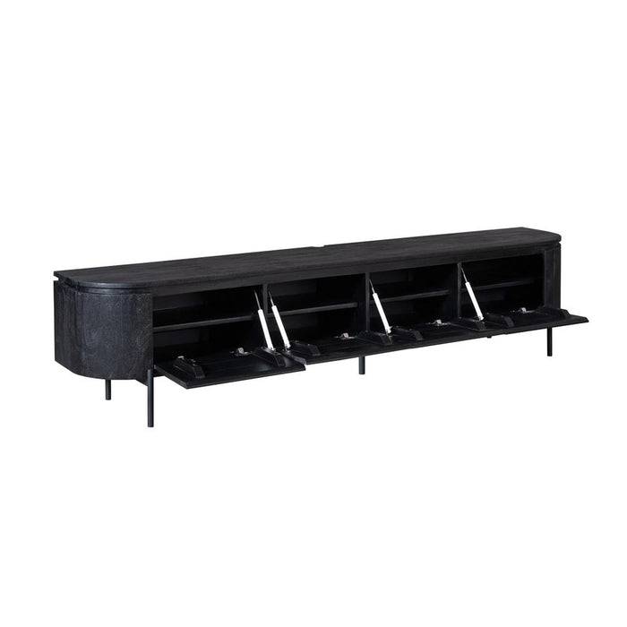 Tv meubel Excellent Zwart - 240 cm-TV-meubels-Starfurn
