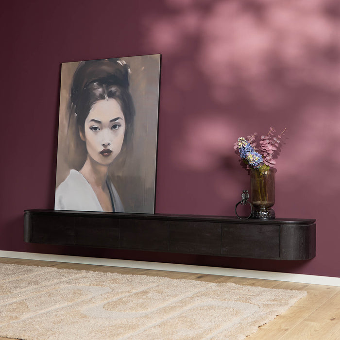 Tv meubel Excellent Zwart - 280 cm-TV-meubels-Starfurn