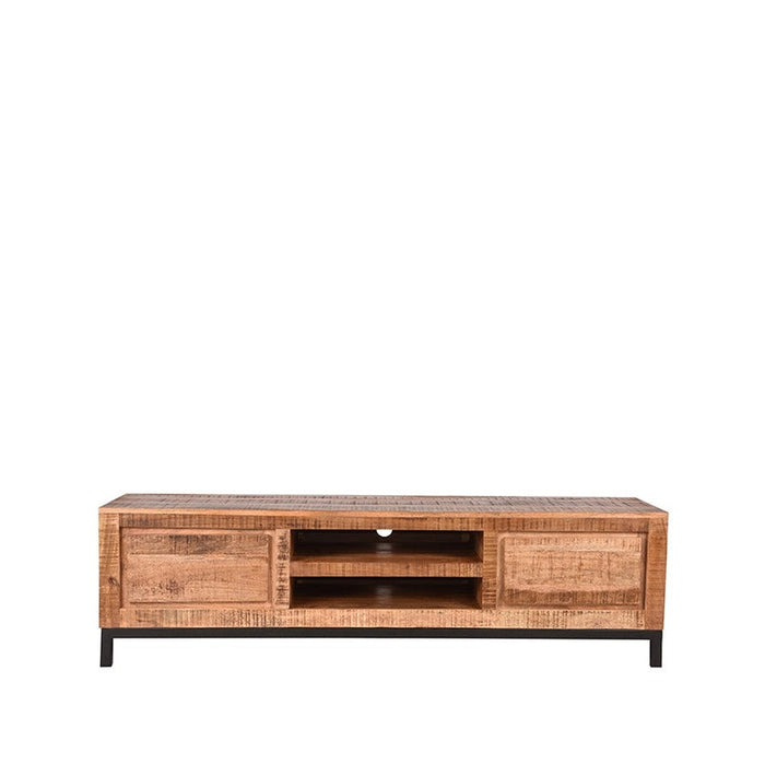 Tv-meubel Ghent - Rough - Mangohout - 160 cm-TV-meubels-LABEL51