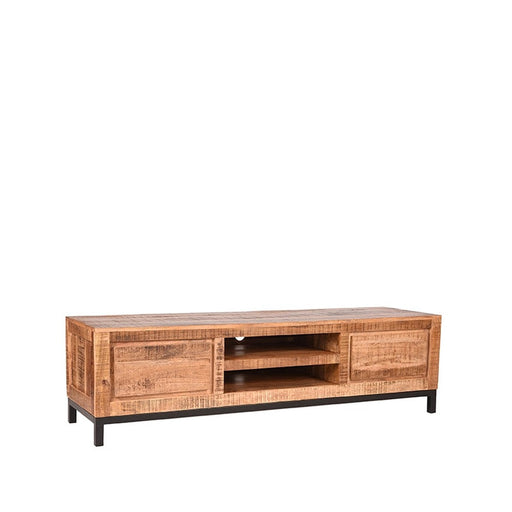 Tv-meubel Ghent - Rough - Mangohout - 160 cm-TV-meubels-LABEL51