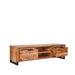 Tv-meubel Glasgow Rough Mangohout - 160x45x45 cm-TV-meubels-LABEL51