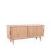 Tv-meubel Jule Naturel Eiken 130 cm 130x40x60 cm-TV-meubels-LABEL51