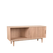 Tv-meubel Jule Naturel Eiken 130 cm 130x40x60 cm-TV-meubels-LABEL51