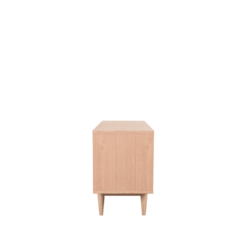 Tv-meubel Jule Naturel Eiken 130 cm 130x40x60 cm-TV-meubels-LABEL51