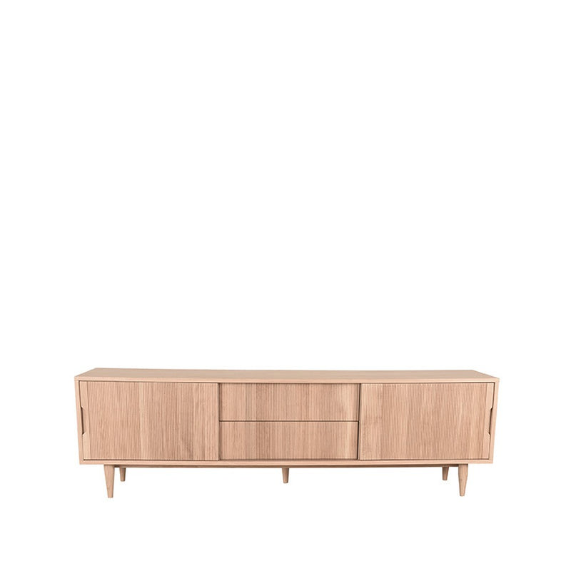 Tv-meubel Jule Naturel Eiken 200 cm 200x40x60 cm-TV-meubels-LABEL51