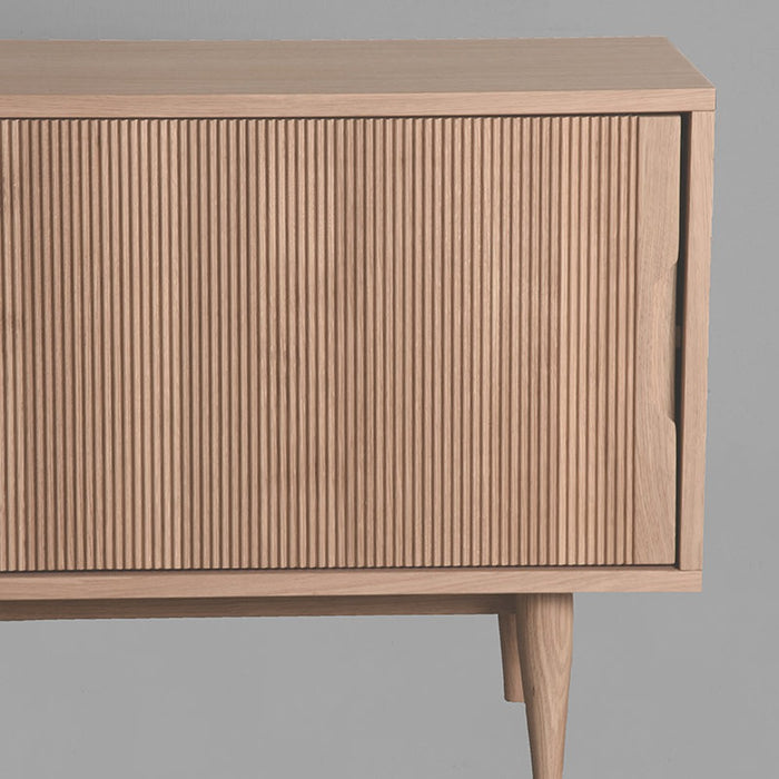 Tv-meubel Jule Naturel Eiken 200 cm 200x40x60 cm-TV-meubels-LABEL51