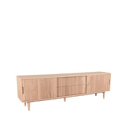 Tv-meubel Jule Naturel Eiken 200 cm 200x40x60 cm-TV-meubels-LABEL51