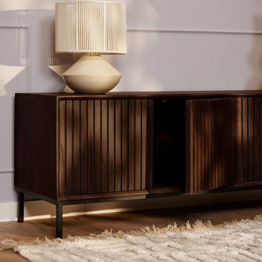 Tv meubel Madison Bruin - 165 cm-TV-meubels-Starfurn