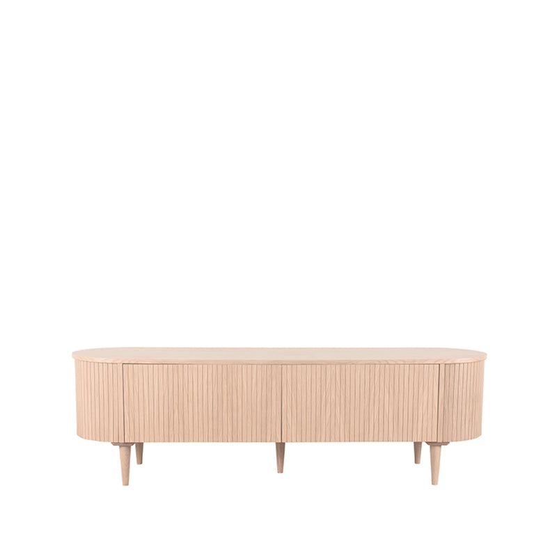 Tv-meubel Oliva Naturel Eiken 180 cm 180x47x55 cm-TV-meubels-LABEL51