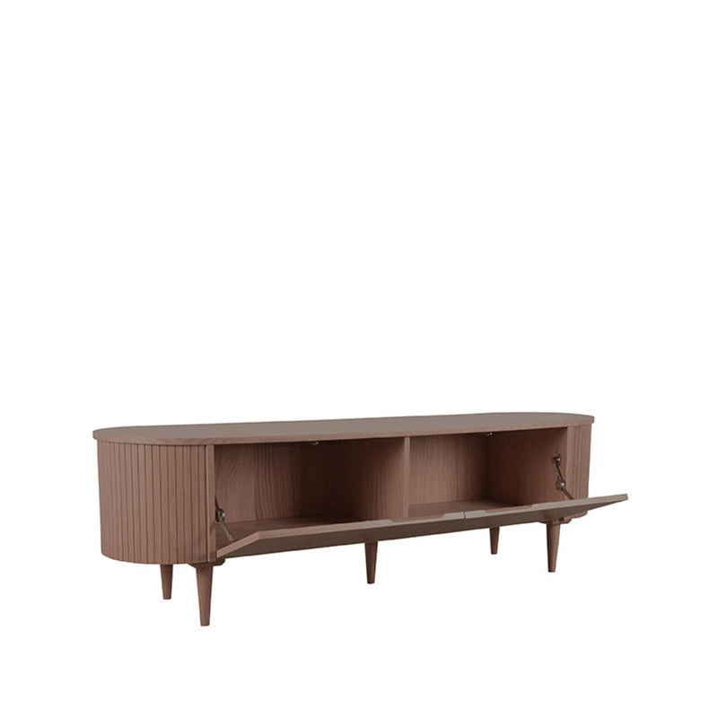 Tv-meubel Oliva Walnoot Eiken 180 cm 180x47x55 cm-TV-meubels-LABEL51