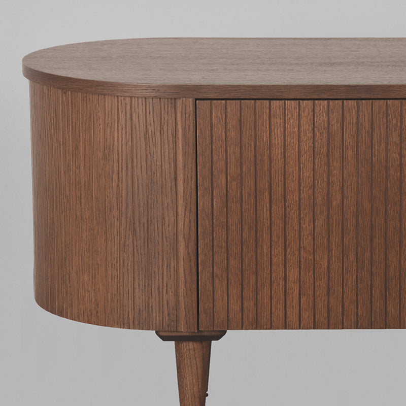 Tv-meubel Oliva Walnoot Eiken 220 cm 220x47x55 cm-TV-meubels-LABEL51