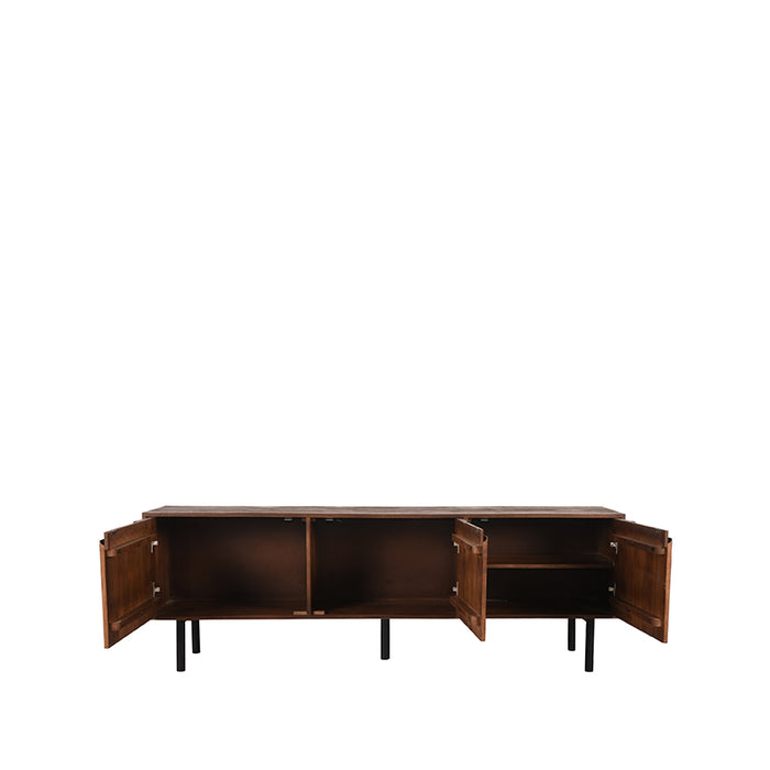 Tv-meubel Rio Espresso Mangohout 180 cm 180x40x60 cm-TV-meubels-LABEL51