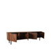 Tv-meubel Rio Espresso Mangohout 220 cm 220x40x60 cm-TV-meubels-LABEL51