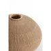 Vaas deco 35x26,5 cm VALERIE lichtbruin-Vazen-Light & Living