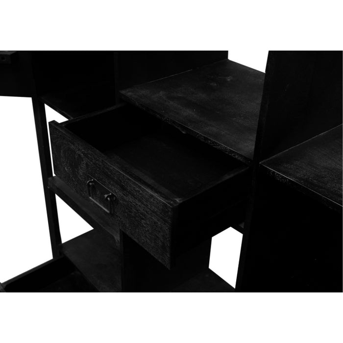 Vakkenkast Boaz Black-Vakkenkasten-Starfurn