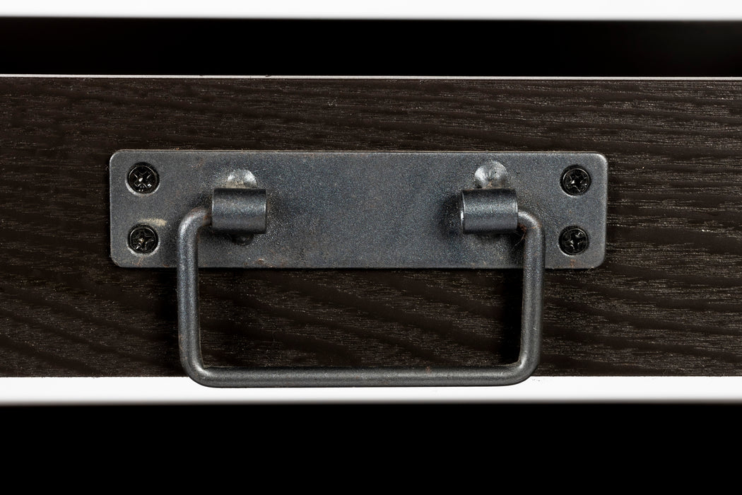 Vakkenkast Botan S MDF, Metaal Grijs 52x38 cm-Vakkenkasten-Creating Home