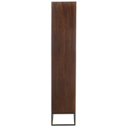 Vakkenkast Bruin Mangohout hout 33x90 cm-Vakkenkasten-J-Line