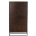 Vakkenkast Bruin Mangohout hout 33x90 cm-Vakkenkasten-J-Line