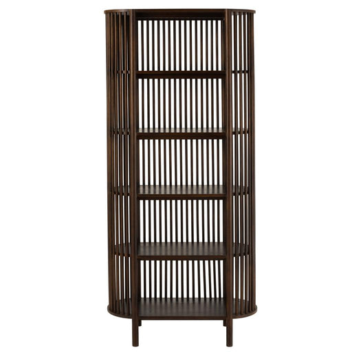 Vakkenkast Bruin Mangohout hout 84x38 cm-Opbergkasten-J-Line