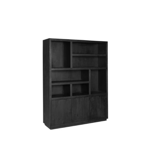 Vakkenkast Brussel Black XL | 160 cm-Vakkenkasten-Starfurn