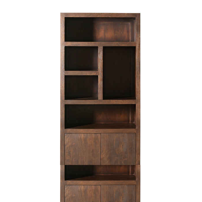 Vakkenkast Brussel Bruin - 90 cm-Opbergkasten-Starfurn