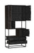 Vakkenkast Denver Black | Mangohout en staal | 90 cm-Vakkenkasten-Starfurn