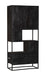 Vakkenkast Denver Black | Mangohout en staal | 90 cm-Vakkenkasten-Starfurn
