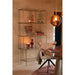 Vakkenkast Goud Glas 40x100 cm-Opbergkasten-J-Line