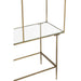 Vakkenkast Goud Glas 40x100 cm-Opbergkasten-J-Line