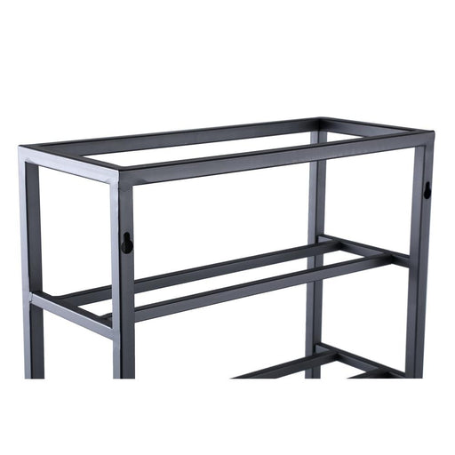 Vakkenkast Kentyn Zwart Rechthoekig IJzer Wijnrek S-Vakkenkasten-PTMD