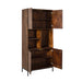 Vakkenkast Madison Bruin - 90 cm-Opbergkasten-Starfurn