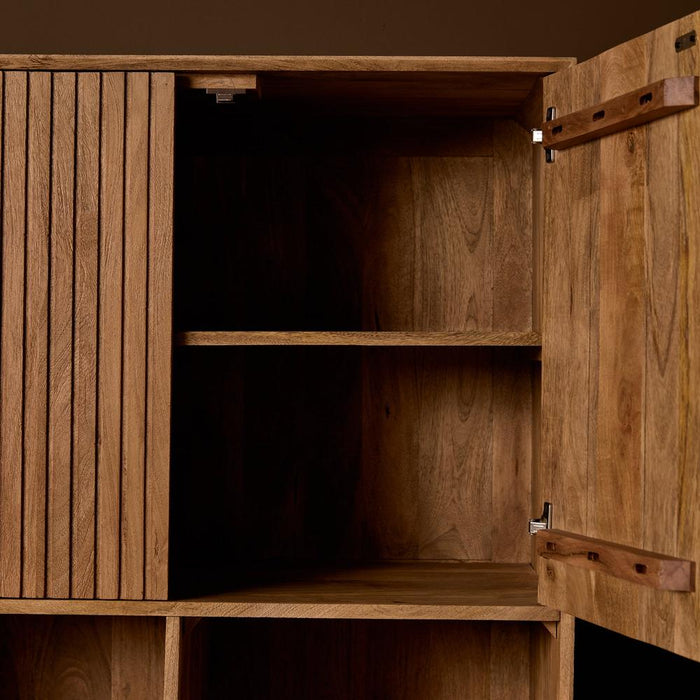 Vakkenkast Madison Naturel - 90 cm-Opbergkasten-Starfurn