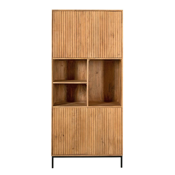 Vakkenkast Madison Naturel - 90 cm-Opbergkasten-Starfurn