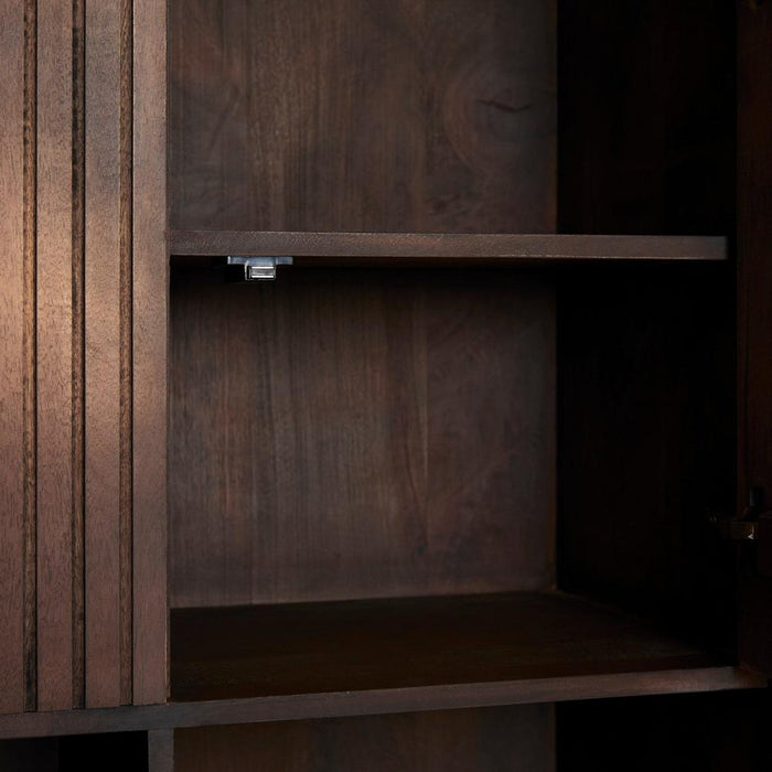 Vakkenkast Madison XL Bruin - 135 cm-Vakkenkasten-Starfurn