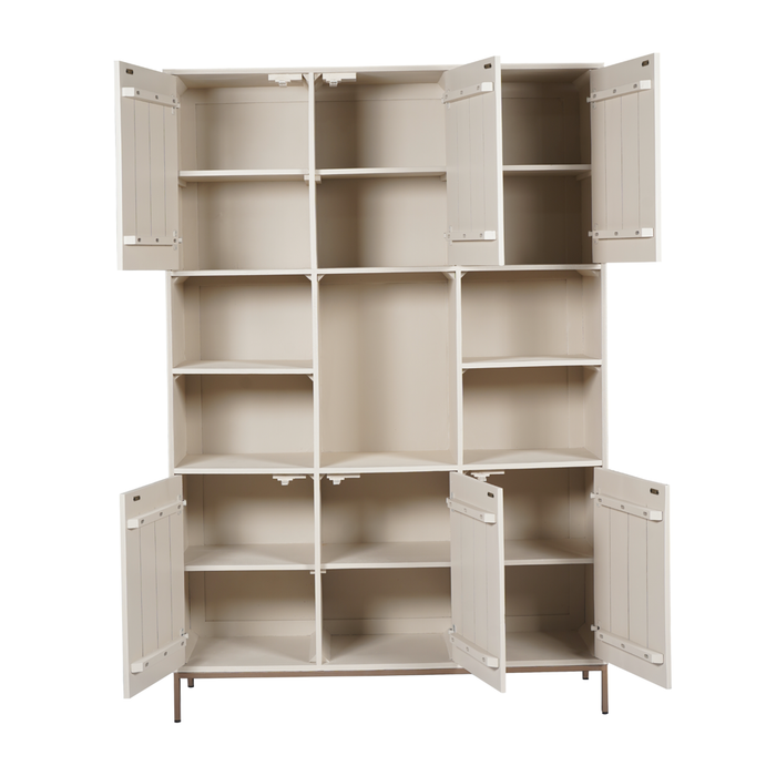 Vakkenkast Madison XL Sand | 135 cm-Vakkenkasten-Starfurn