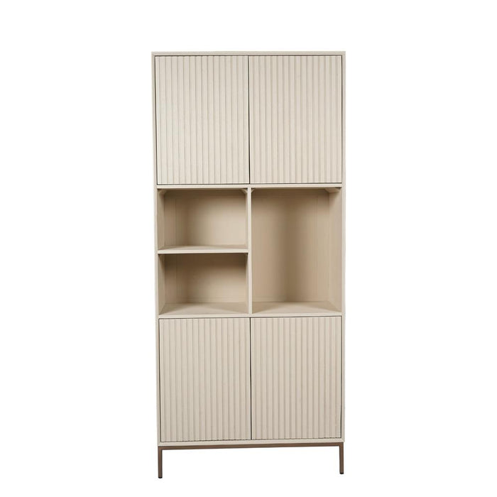 Vakkenkast Madison Zand - 90 cm-Opbergkasten-Starfurn